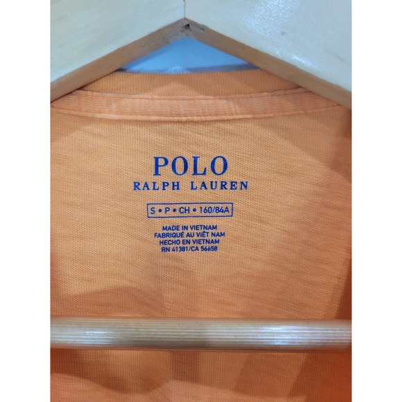 Polo Ralph Lauren Orange Sleeveless Tank Dress Pony Logo Size S Cotton - Picture 3 of 6